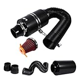 SIMONI RACING AB1 Airbox in Carbonio con Filtro a cono diametro tubo snodato da 76mm regolabile da 21cm a 82cm