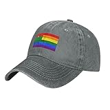 Berretto da Baseball Burkina Faso Rainbow Flag Cappello All'Aperto Casuale Cappellino da Camionista, per All'Aperto, Sportivo, Campeggio, 55-59cm