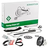 KIT CATENA DELLA DISTRIBUZIONE CON POMPA ACQUA E CINGHIA DEI SERVIZI COMPATIBILE CON MOTORI 1.3 MULTIJET