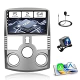 Hikity [2+64GB] Android 15 Autoradio Carplay Android Auto Wireless per Toyota Rush Daihatsu Terios 2006-2016 Radio 9 Pollici IPS Touch Screen Radio con Telecamera Bluetooth Navi WiFi DSP EQ