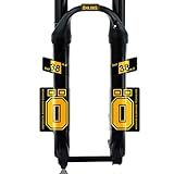BUSEB Adesivi Forcella Anteriore della Bicicletta Oh-lins RXF38 M.2 Adesivo Forcella Anteriore Mountain Bike Ammortizzatore Anteriore Cambia Colore Sticker Accessori Bici (Color : Yellow)
