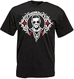 Emis Killa Rap Rapper Singer Music T-Shirt Black Graphic Unisex Tee Shirt M