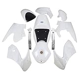 HMParts Pocket Bike Carenatura Set Completo - Bianco