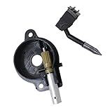 Kit Pompa Olio Ricambio Motosega Per Husqvarna 36 41 136 137 Plastica Metallo Nero