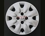 COPPE RUOTA 4 PEZZI NISSAN MICRA 2003> DIAMETRO 14 LOGO CROMATO COPRICERCHIO