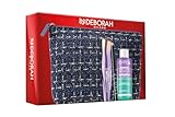 Deborah Milano - Set Regalo Donna Pochette, Include Mascara Instant Up to the Stars, Matita Occhi 24 Ore 251 Black e Struccante Occhi Bifasico Dermolab 50ml