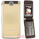 Samsung SGH S3600 - Fotocamera da 1,3 MP, lettore MP3, quad-band, colore: Oro