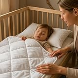 SOHYGGE Set Piumone e Trapunta Prima Infanzia 100x135 + Cuscino 35x55 cm – Per Letto 70x140 – Morbido e Traspirante – 4 Stagioni – Lavabile 60 °C – OEKO-TEX – Biancheria da Letto per Neonato e Bambino