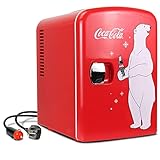 Koolatron Coca Cola KWC4 Frigo Elettrico Unisex Adulto, Rosso