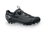 Sidi Zapatillas MTB Gravel, Scarpe da Ginnastica Uomo, Nero, 45 EU