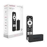 Thomson Google TV Streaming Stick 140, 4K UHD, Google Assistant, Googlecast, Wi-Fi, Bluetooth 5.0, HDMI, Dolby Atmos, DTS Digital Surround, HDR10, 2 GB RAM, 8 GB Memoria