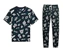 Ralph Lauren Set pigiama in pile con stampa polo, maglia e pantaloni da jogging coordinati, S (8) - 7 anni