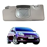 Generico Classico Parasole Auto per Fiat Bravo dal 2007 in poi, Lato Sinistro (Guidatore) con Specchietto e Tasca