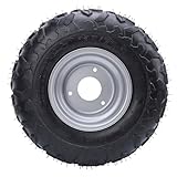 145/70 6 Pneumatici 145x70 6 Pneumatici Cerchi 6 Pollici Pneumatici 3 Bulloni Go Kart Pneumatici per ATV UTV Quad Off Road Cart