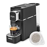 Polti Coffea S15B, Macchina per Caffè Espresso, Compatibile con Cialde E.S.E. 44 mm, Serbatoio 0.85L, Pressione Pompa 19 Bar, Nero