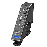 VOBOR Telecomando del Manubrio del Moto, Telecomando Senza Fili Bluetooth, Kit di Controllo Remoto Bluetooth per Telefono Wireless IndossabileIm per Auto Moto Volante