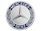 Mercedes-Benz Collection - Coprimozzo Ruota | Stella Con Corona Di Alloro | Blu