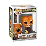 Funko Pop! Movies: Shrek Dream Works 30th - Puss in Boots in Boots - Figura in Vinile da Collezione - Idea Regalo - Merchandising Ufficiale - Giocattoli per Bambini e Adulti - Movies Fans