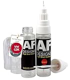 Stylo de retouche compatible avec VW/Volkswagen Rojo Verona G3K La laque transparente à séchage rapide, laque de retouche, peinture automobile