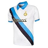 Inter 94 Away Retro Football Shirt, 1993-94 Unisex Adulto, White, XL