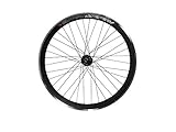 Woo Hoo Bikes Ruota posteriore Deep V 43 mm per Fixie, Fixed Gear, Track, Single Speed Bike (nero)
