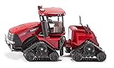 siku 3275, Case IH Quadtrac 600 crawler tractor, 1:32, Metal/Plastic, Red, Functional articulated joint and siku rear hitch