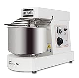Impastatrice a Spirale ad alta idratazione PINA da 6Kg di impasto,10 velocità, inversione di marcia, inox 320