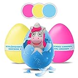 CRAZE MEGA EGG UNICORN, Confezione da 3 UnicornI che si schiudono in acqua, uova Unicorno che cresce nell acqua diversi modelli, giochi bambini uovo da cova, uovo di Pasqua unicorno.