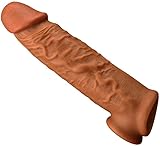 Manicotto Per Pene Maschile Estende Il Preservativo, Riutilizzabile In Silicone Per Allungare E Ingrandire, Custodia Per Miglioramento