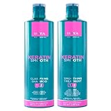 Lisciatura brasiliana Iniya Keratin Smooth senza formalina | Kit lisciante brasiliano cheratina, collagene, acido ialuronico e proteina | Iniya Professional (2X120ml)