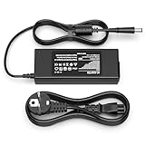 BIUBOTY Caricabatterie 90W Compatible con HP Notebook Alimentatore Ca Cavo Alimentazione PC Portatile Pavilion Dv4 Dv5 Dv6 Dv7; Hp Compaq 6730b Caricatore Laptop Adattatore (7.4 X 5.0mm)