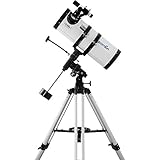 Zoomion Telescopio Gravity 150/1400 EQ Telescopio con riflettore telescopio astronomico con treppiede, Supporto e oculari per Adulti e Principianti