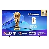 Hisense TV 55" QLED 4K 2025 55E78Q, Smart TV VIDAA U8, Dolby Vision, HDR 10+, Game Mode Plus, Dolby Atmos, Alexa Built-in, VIDAA Voice, Tuner DVB-T2/S2 HEVC 10, lativù 4K, 55'', 2025 QLED 60Hz