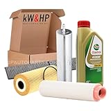 KIT TAGLIANDO 4 FILTRI E 6 LITRI DI OLIO MOTORE 5W30 COMPATIBILE CON BMW_320D E91 163CV