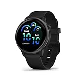 Garmin vívoactive 6, Smartwatch AMOLED 1,2" (2.000 nit), Cassa 42mm, Musica, Pay, +80 Sport, GPS, Cardio, Coach, Dinamiche di corsa, App Mobility, Autonomia 11 giorni (Black & Slate)