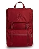 Invicta Zaino Jolly Solid, Small, Rosso, Ufficio, Viaggio e Tempo Libero, Tasca Porta Pc, Zainetto Donna