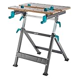 wolfcraft MASTER 650 ERGO banco morsa e da lavoro I 6870000 I Banco morsa e da lavoro regolabile in altezza