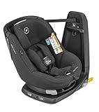 Bebeconfort Axissfix Air Seggiolino Auto Isofix con Airbag Integrati, Girevole 360 e Reclinabile, R129 I-Size, 4 Mesi- 4 Anni, Colore Authentic Black