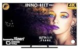 Inno Hit Smart TV IH65UHTZN TV 65" 4K UHD Powered by OS TIZEN,BorderLess,Dolby Vision,Dolby Audio,HDR10,Magic Remote,[Classe di efficienza energetica G]