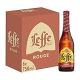Leffe Rouge, Birra Bottiglia - Pacco da 6x75cl