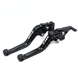 Accessori Moto Per Z750 Z 750 (non per il modello Z750S) 2007-2012 2008 2009 2010 2011 CNC Alluminio Regolabile Breve Freno Leve di Frizione Maniglia (Colore: Nero)
