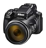 Nikon Coolpix P1000 Fotocamera Bridge, Zoom Ottico 125x, Video 4K/UHD, Bluetooth, Wi-Fi, Nero [Nital card: 4 anni di garanzia]