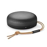 Bang & Olufsen Beosound A1 (2a generazione) - Altoparlante Bluetooth portatile impermeabile IP67, wireless, suono a 360 gradi, assistente vocale Alexa, vivavoce, batteria da 18 ore -. Nero