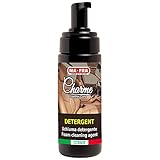 MAFRA, Charme Detergent, Schiuma Detergente per Interni Auto in Pelle, la sua Formula Neutra Deterge in Profondità Sciogliendo lo Sporco Lasciando le Superfici Pulite a Lungo, Formato 150ml