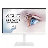 ASUS VA27DQSB-W Eye Care Monitor – 27 inch, FHD (Full HD 1920 x 1080), IPS, Frameless, 75Hz, Adaptive-Sync, DisplayPort, HDMI, Eye Care, Low Blue Light, Flicker Free, Wall Mountable