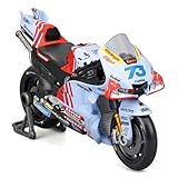 Ducati Desmosedici GP23 Moto GP Team Gresini Racing 2024 ALEX MARQUEZ 73 - Modello Moto Scala 1:18 - colore azzurro