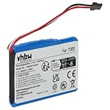 vhbw batteria compatibile con Mitac Mio Moov 580, M400, 510, 560, 500, M405 navigatore GPS (750mAh, 3,7V, Li-Ion)