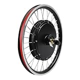 Kit motore elettrico per bicicletta, 48 V, 1000 W, ad alta potenza, 20 pollici, per bicicletta elettrica, per il montaggio sulla ruota anteriore di biciclette a due ruote