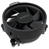 AMD - Dissipatore per CPU con connettore a 4 pin, presa Wraith Stealth AM4, in alluminio con ventola da 90 mm (slim)