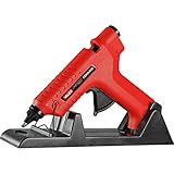 Valex Pistola Termocollante per Colla a Caldo, senza filo, 80W, Base di Ricarica Cordless per Fai-da-Te e Lavori Domestici